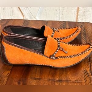 Materia Prima Suede Driving Loafers